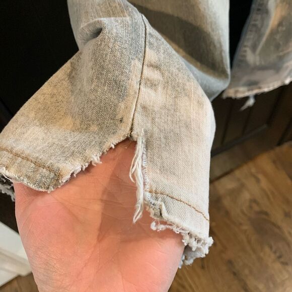 Levi’s Vintage 515 Distressed and Bleached Boot Cut Jeans | Size 14 - Picture 5 of 10